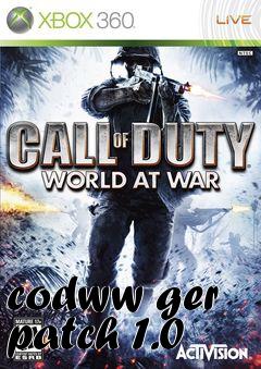 Box art for codww ger patch 1.0