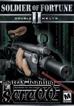 Box art for matrix loading scre00