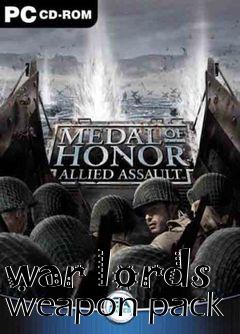 Box art for war lords weapon pack