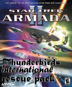 Box art for Thunderbirds international rescue pack