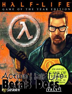 Box art for Action Half-Life Beta3 Docs