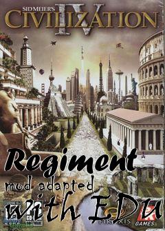 Box art for Regiment mod adapted with EDU