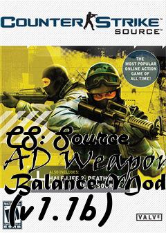 Box art for CS: Source AD Weapon Balance Mod (v1.1b)