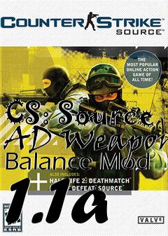 Box art for CS: Source AD Weapon Balance Mod 1.1a