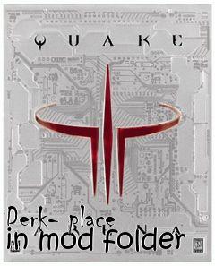 Box art for Derk- place in mod folder