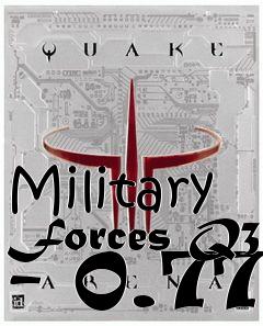 Box art for Military Forces Q3 - 0.77