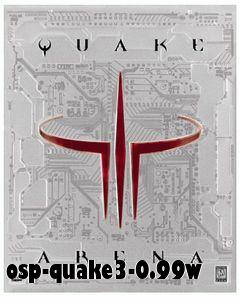 Box art for osp-quake3-0.99w