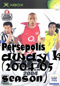 Box art for Persepolis away kit (2004-05 season)