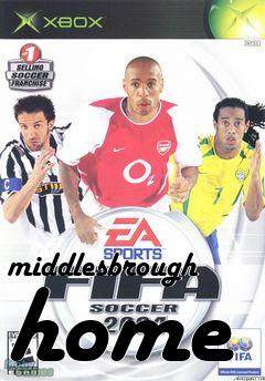 Box art for middlesbrough home