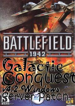 Box art for Galactic Conquest v4.2 Windows Server Patch