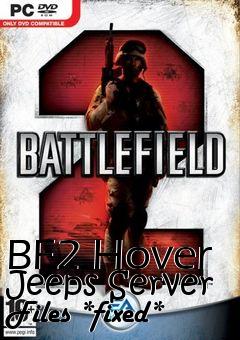 Box art for BF2 Hover Jeeps Server Files *fixed*