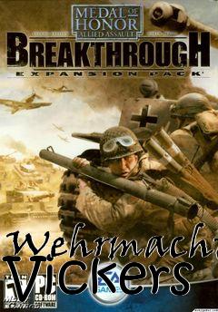 Box art for Wehrmacht Vickers