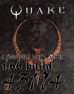 Box art for qwprogs ver 1.66 build 43194