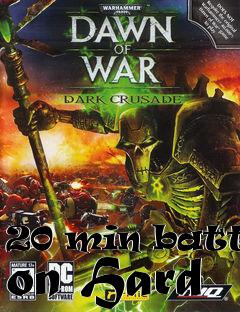 Box art for 20 min battle on Hard