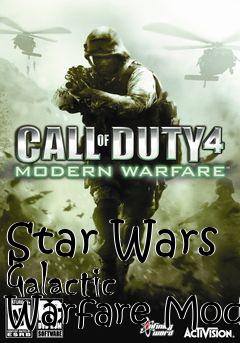 Box art for Star Wars Galactic Warfare Mod