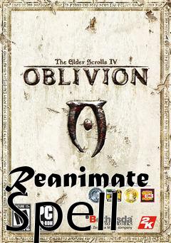 Box art for Reanimate Spell