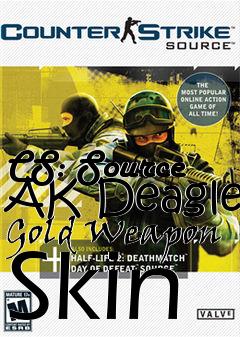 Box art for CS: Source AK Deagle Gold Weapon Skin
