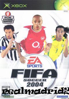 Box art for realmadrid2004