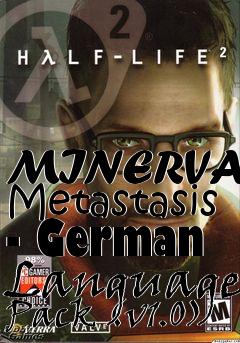 Box art for MINERVA: Metastasis - German Language Pack (v1.0)