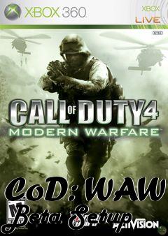 Box art for CoD: WAW Beta Setup