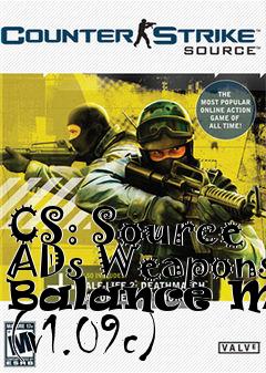 Box art for CS: Source ADs Weapons Balance Mod (v1.09c)