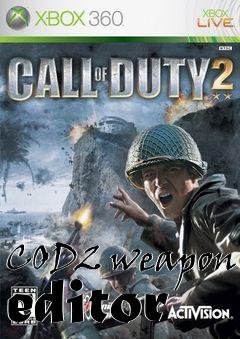 Box art for COD2 weapon editor