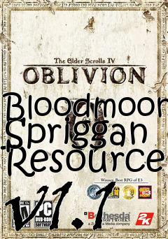 Box art for Bloodmoon Spriggan Resource v1.1