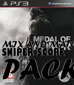 Box art for MIX AND MATCH SNIPER SCOPE PACK