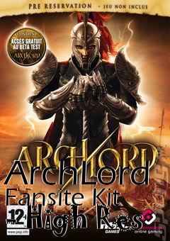 Box art for ArchLord Fansite Kit - High Res