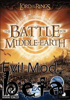 Box art for Evil Mod beta