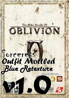 Box art for Sorceress Outfit Mottled Blue Retexture v1.0