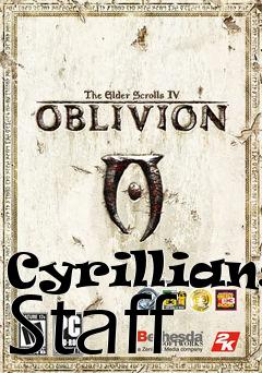 Box art for Cyrillians Staff