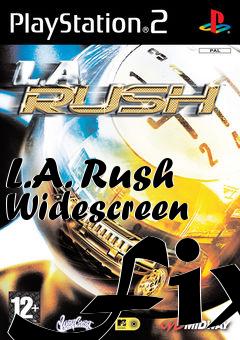 Box art for L.A. Rush Widescreen Fix