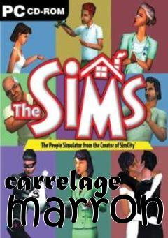 Box art for carrelage marron