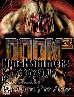 Box art for NineHammers Shotgun - Pegaso Chronicles Weapon Preview