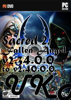 Box art for Sacred 2: Fallen Angel v2.34.0.0 to v2.40.0.0 UK P