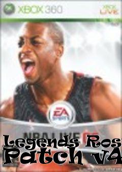 Box art for Legends Roster Patch v4.0