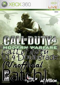 Box art for Call of duty V1.4 Downgrade (Unofficial Patch)