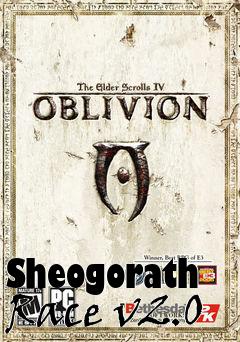 Box art for Sheogorath Race v2.0