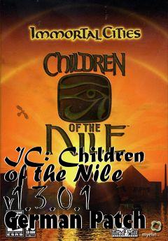 Box art for IC: Children of the Nile v1.3.0.1 German Patch