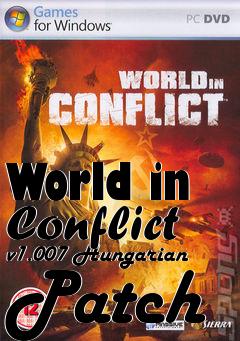 Box art for World in Conflict v1.007 Hungarian Patch