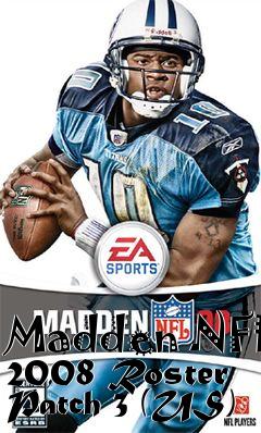 Box art for Madden NFL 2008 Roster Patch 3 (US)