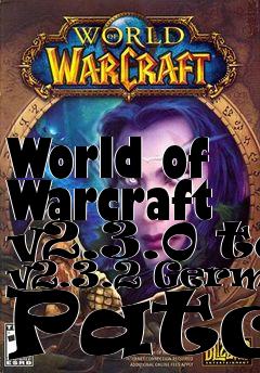 Box art for World of Warcraft v2.3.0 to v2.3.2 German Patch