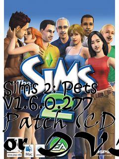 Box art for Sims 2: Pets v1.6.0.277 Patch (CD or DVD)
