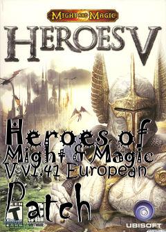 Box art for Heroes of Might & Magic V v1.41 European Patch