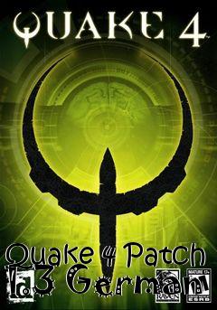 Box art for Quake 4 Patch 1.3 German