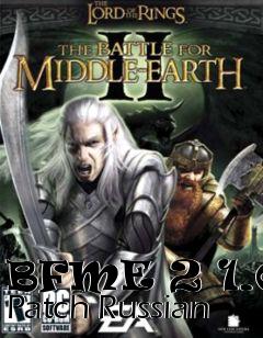 Box art for BFME 2 1.05 Patch Russian