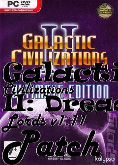 Box art for Galactic Civilizations II: Dread Lords v1.11 Patch