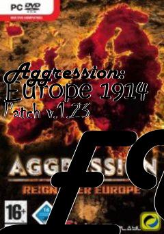 Box art for Aggression: Europe 1914 Patch v.1.23 EU