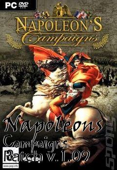 Box art for Napoleons Campaigns Patch v.1.09